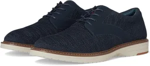 Nunn Bush Men's Griff Plain Toe Oxford Lightweight and Comfortable for All Occasions Knit Lace Up
