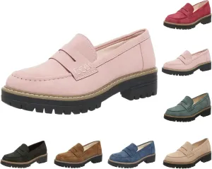 Orthoture-Orthopedic Platform Loafers Casual Dress Work Loafers Comfortable Women's Lightweight Loafers Slip-On Walking Shoes