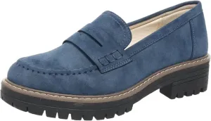 Orthoture-Orthopedic Platform Loafers Womens Round Toe Walking Shoes Platform Loafers Lug Sole Loafers for Ladies