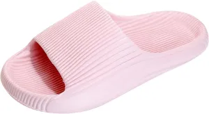 Pillow Slippers Womens Shower Shoes Women and Men Cloud Slides Bathroom Slipper House Home Drainage Hole Non Slip