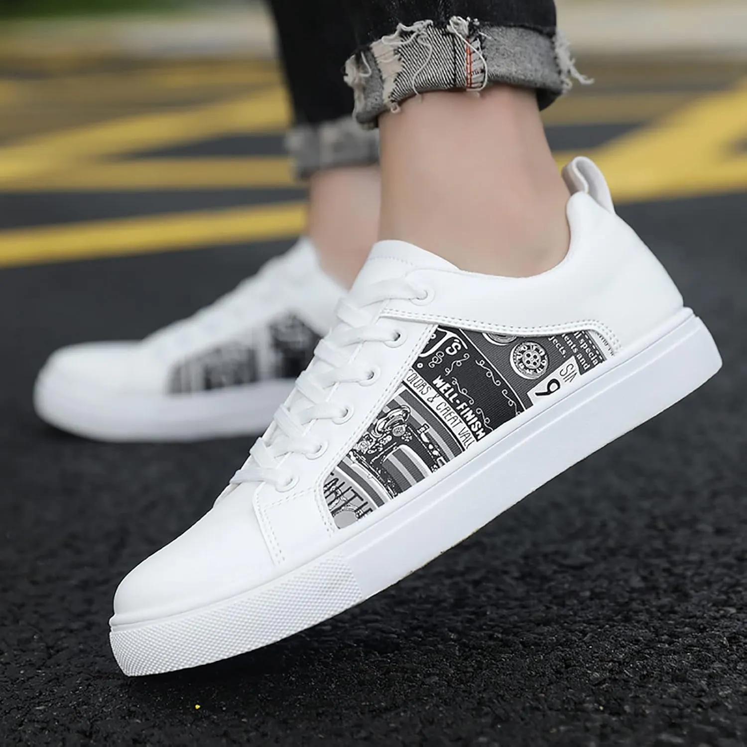 Plantar Fasciitis Shoes Women Slip Ons Slip On Walking Shoes for Women Wide Gym Shoes Women Weightlifting and Running Womens Running Shoes Women's Slip Resistant Work Shoes in Black
