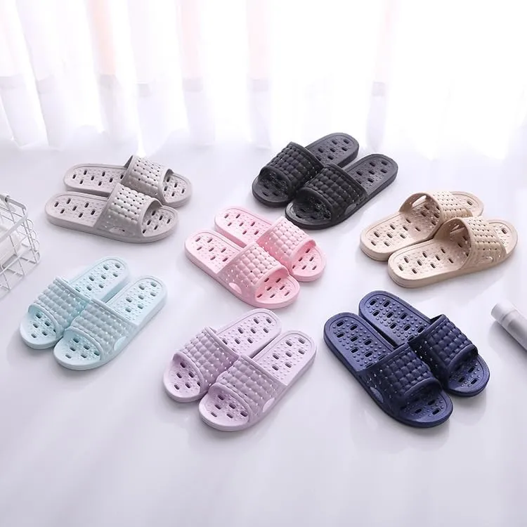 Quick Drying Shower Slippers for Women Men, Non Slip Lightweight Open-toe Travel-friendly Breathable Shoes Slide Slippers for Bathroom,Indoor,Outdoor