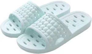 Quick Drying Shower Slippers for Women Men, Non Slip Lightweight Open-toe Travel-friendly Breathable Shoes Slide Slippers for Bathroom,Indoor,Outdoor