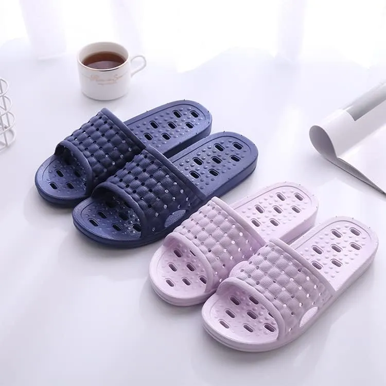 Quick Drying Shower Slippers for Women Men, Non Slip Lightweight Open-toe Travel-friendly Breathable Shoes Slide Slippers for Bathroom,Indoor,Outdoor