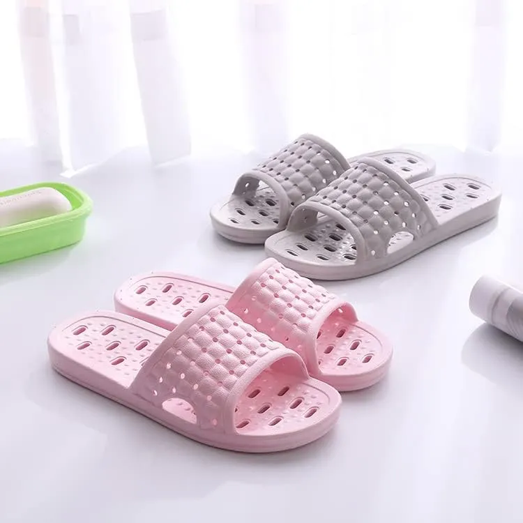 Quick Drying Shower Slippers for Women Men, Non Slip Lightweight Open-toe Travel-friendly Breathable Shoes Slide Slippers for Bathroom,Indoor,Outdoor