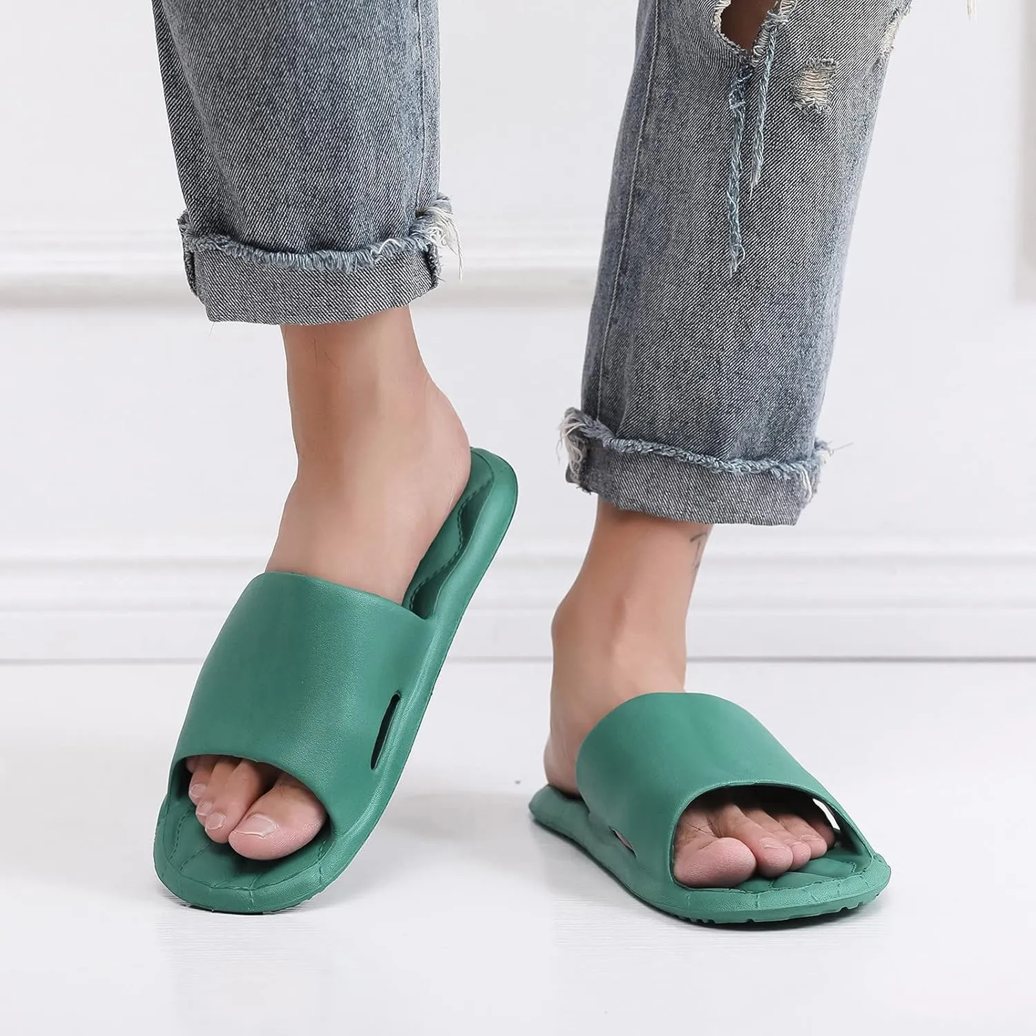 Shower Shoes Men Slippers Bath Slippers Mens Shower Sandals Mens House Slides Sandals