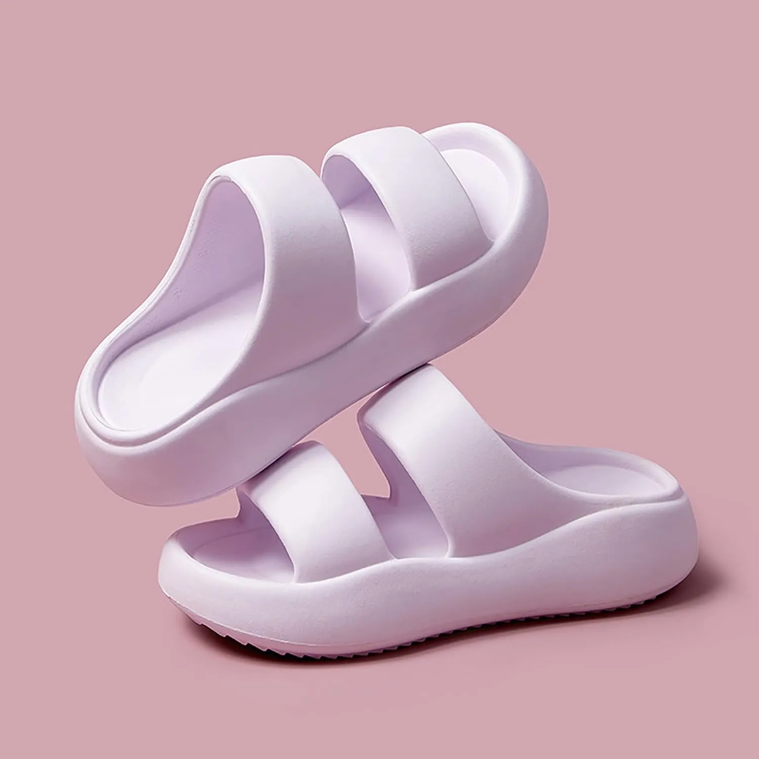 Shower Shoes Mens Bath Slippers Womens Cloud Slides Pillow Slippers House Home Dry Quickly Quick Drying