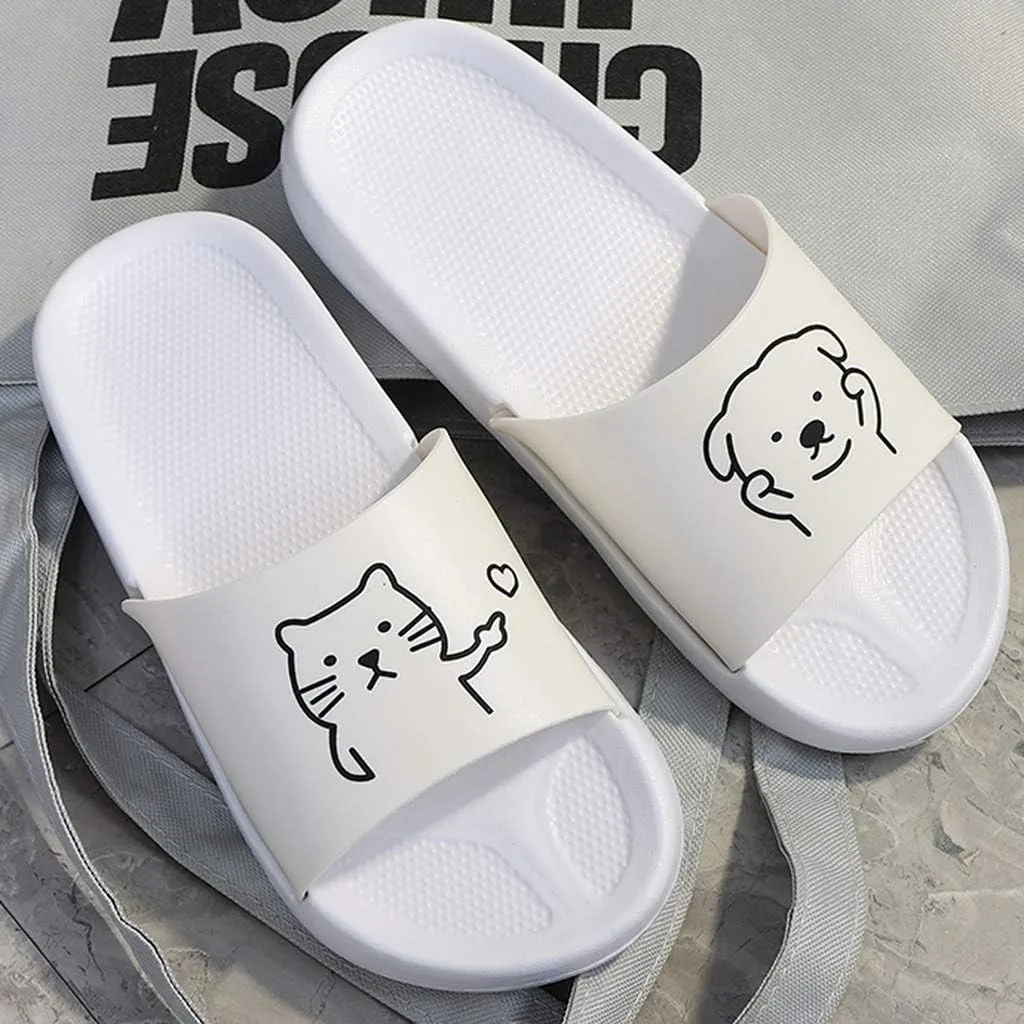 Shower Shoes Women and Men Cloud Slides Mens Pillow Slippers Indoor Slipper Comfortable Shower Slides Soft Sole