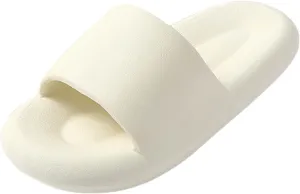 Showers Sandals Womens Indoor Slipper Women and Men Pillow Slippers Cloud Slides Non Slip House Home Soft Sole