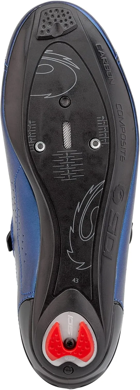 SiDI | Cycling Shoes, Professional Men's Road Bike Shoes GENIUS 10, Carbon Sole, Innovative Soft Instep Closure System, Integrated Heel, Stiffness Sole 6