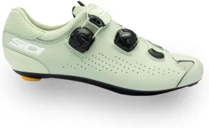 SiDI | Cycling Shoes, Professional Men's Road Bike Shoes GENIUS 10, Carbon Sole, Innovative Soft Instep Closure System, Integrated Heel, Stiffness Sole 6