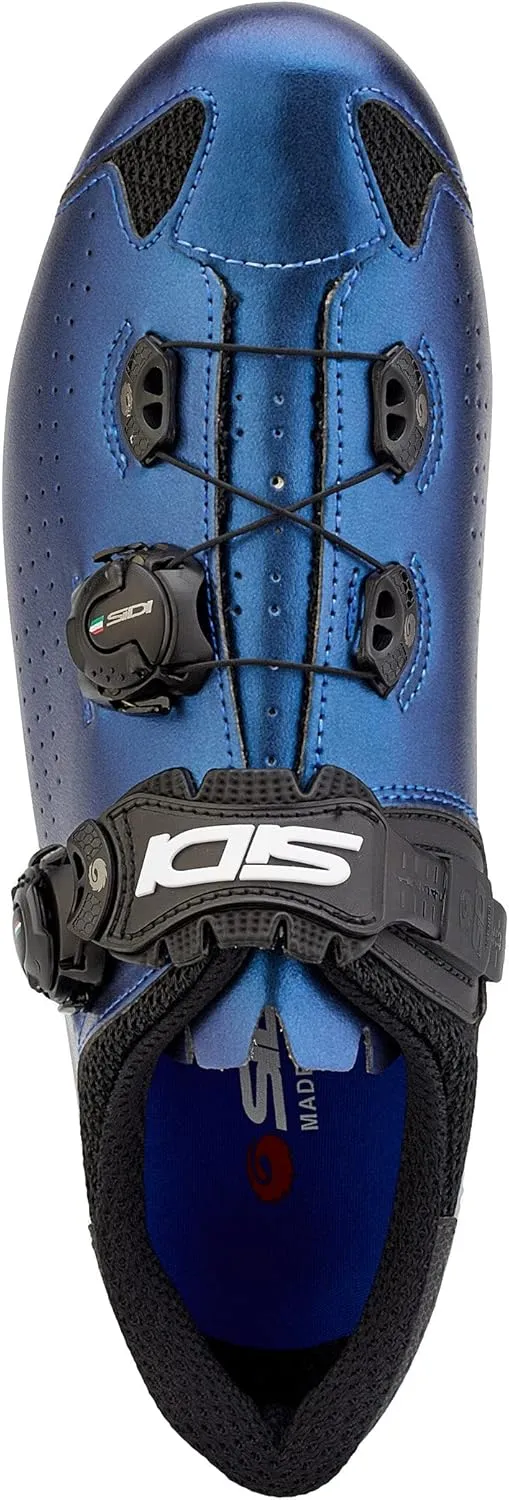 SiDI | Cycling Shoes, Professional Men's Road Bike Shoes GENIUS 10, Carbon Sole, Innovative Soft Instep Closure System, Integrated Heel, Stiffness Sole 6
