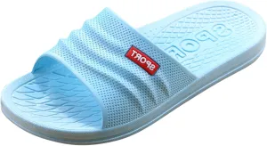 Slides for Men Shower Shoes Women Bathroom Slippers Men Womens Slides Bathroom Soft Sole Beach Slippers