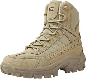 Slip on Walking Shoes Men Comfortable High Top Hiking Boots Ultra Lightweight Breathable Fashion Sneakers Non Slip Arch Support Vacation Training Gym Shoes Wide Width