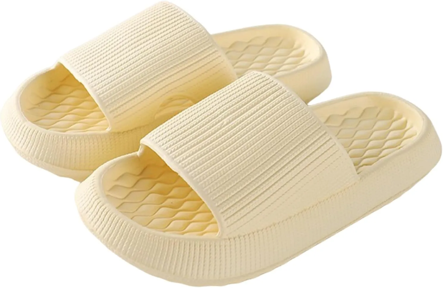 Slipper for Men and Women Indoor Plus Size Slides Bathroom Sandals Womens Slippers with Backs and Rubber Soles