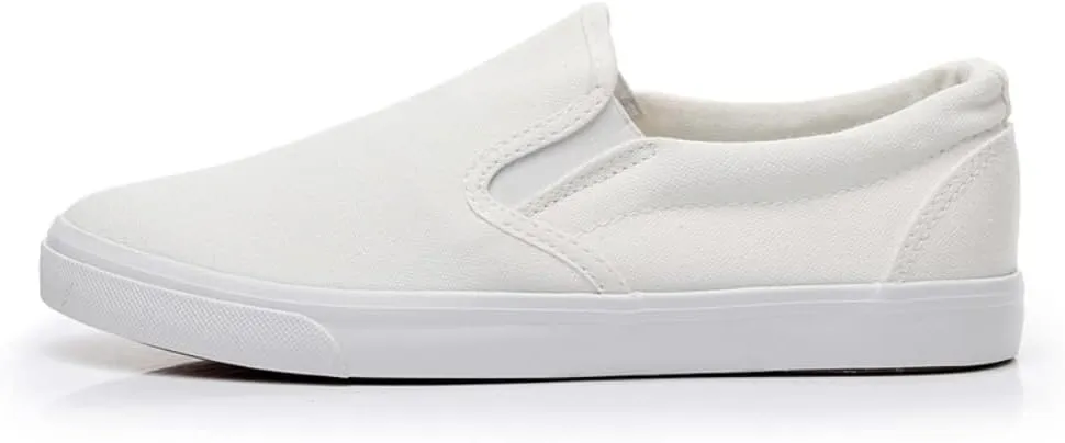 SUKKCCNO Comfortable and Breathable Canvas Shoes Flat Bottom Fashionable Street Style Men's and Women's Standard Size Shoes Spring and Autumn Versatile Cloth Shoes