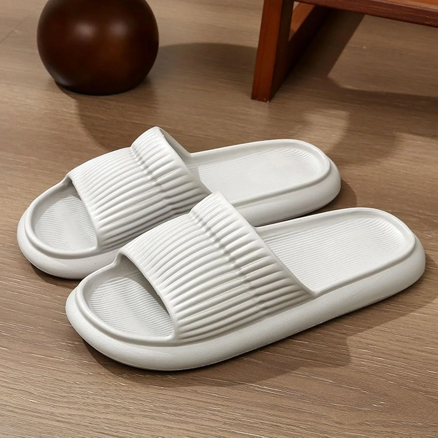 Summer Slipper for Men and Women Indoor Plus Size Slides Bathroom Sandals Report Home Sandals Slippers