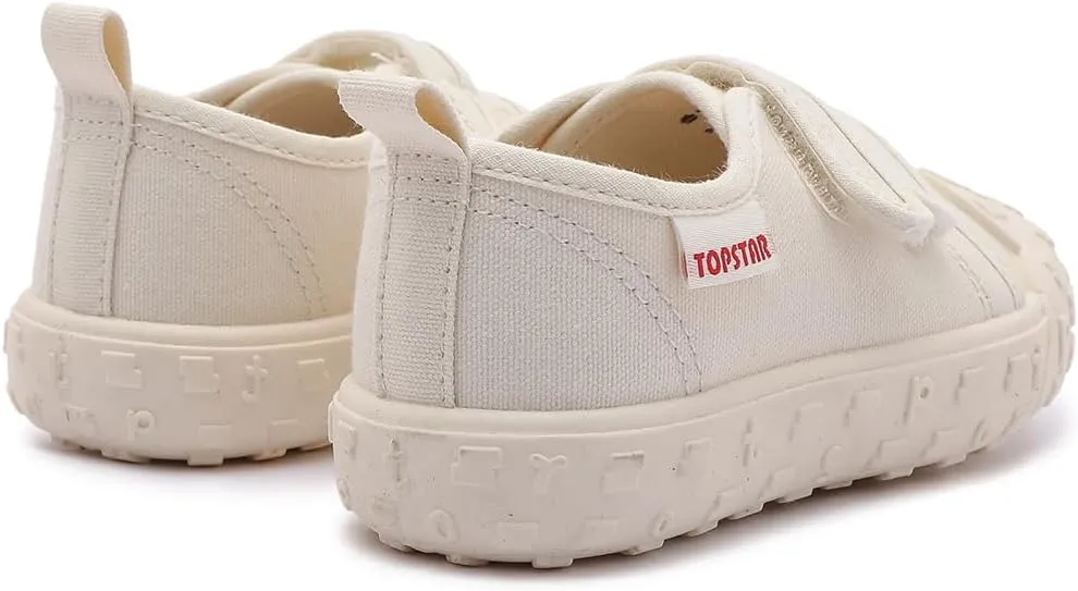 Toddler Canvas Shoes Baby Girls Boys Non-Slip Breathable Sneakers Lightweight Outside Walking Shoes 12 18 21 24 Months