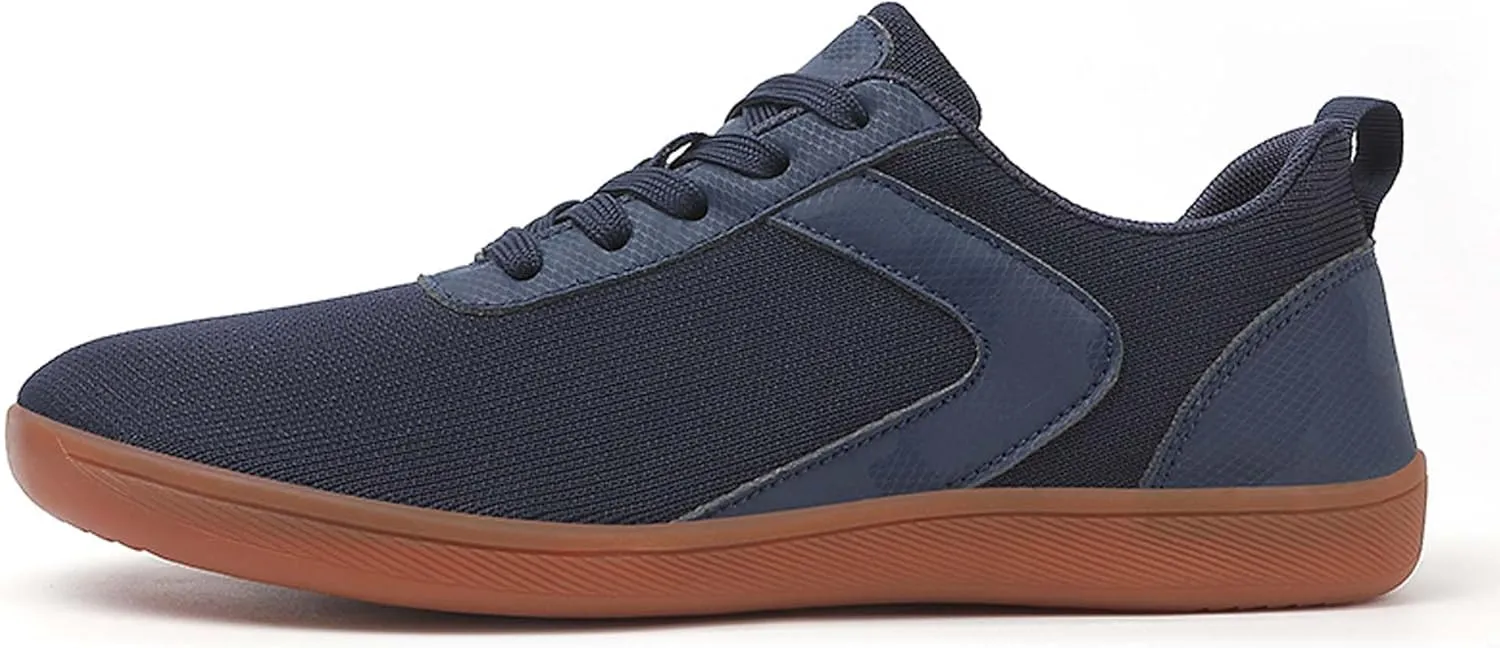 Unisex Wide Toe Barefoot Minimalist Shoes/Men's Comfortable Wide Toe Barefoot Shoes/Lady's Casual Walking Fitness Sneakers/Zero Drop Soles/Mountaineering Off-Road Cycling Shoes
