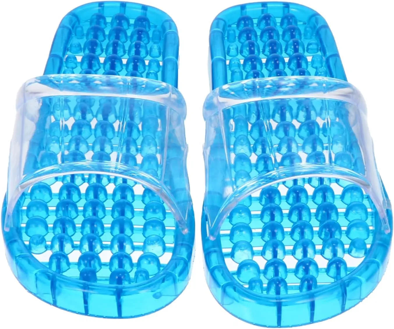 Vaguelly 1Pair Unisex Massage Slippers Comfortable Shower Footwear for Home Lightweight and Quick Drying Bathroom Shoes Breathable and Skid Resistant Design for Both Men and Women