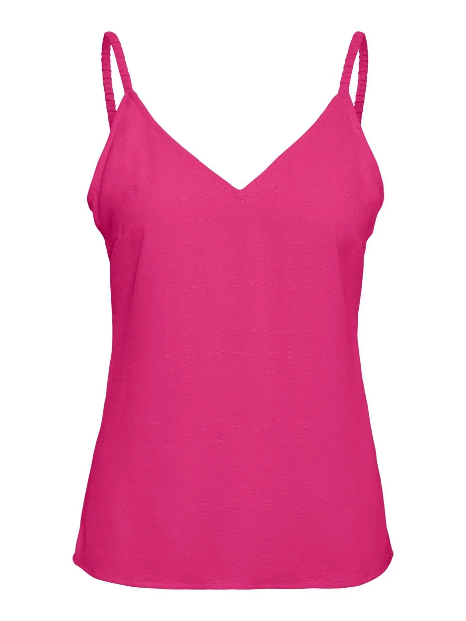 Vmutyra Singlet Top Wvn Ga Btq - Neon Roze