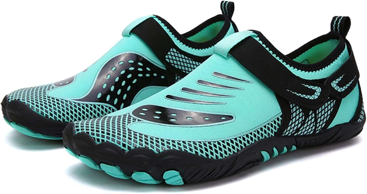 Water Shoes for Women,Summer Quick Dry Pool Surf Swim Shoes Men,Comfy Breathable Non-Slip Aqua Barefoot Beach Shoes,Unisex Adult,Cycling Shoes for Fitness/Yoga/Sport
