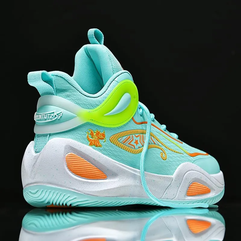 Women Men Basketball Shoes Breathable Non Slip Outdoor Sport Shoes Fashion Athletic Running Tennis Shoes