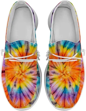 Women's Men's Loafers Slip-on Shoes Tie Dye Shoes Gifts for Women Men