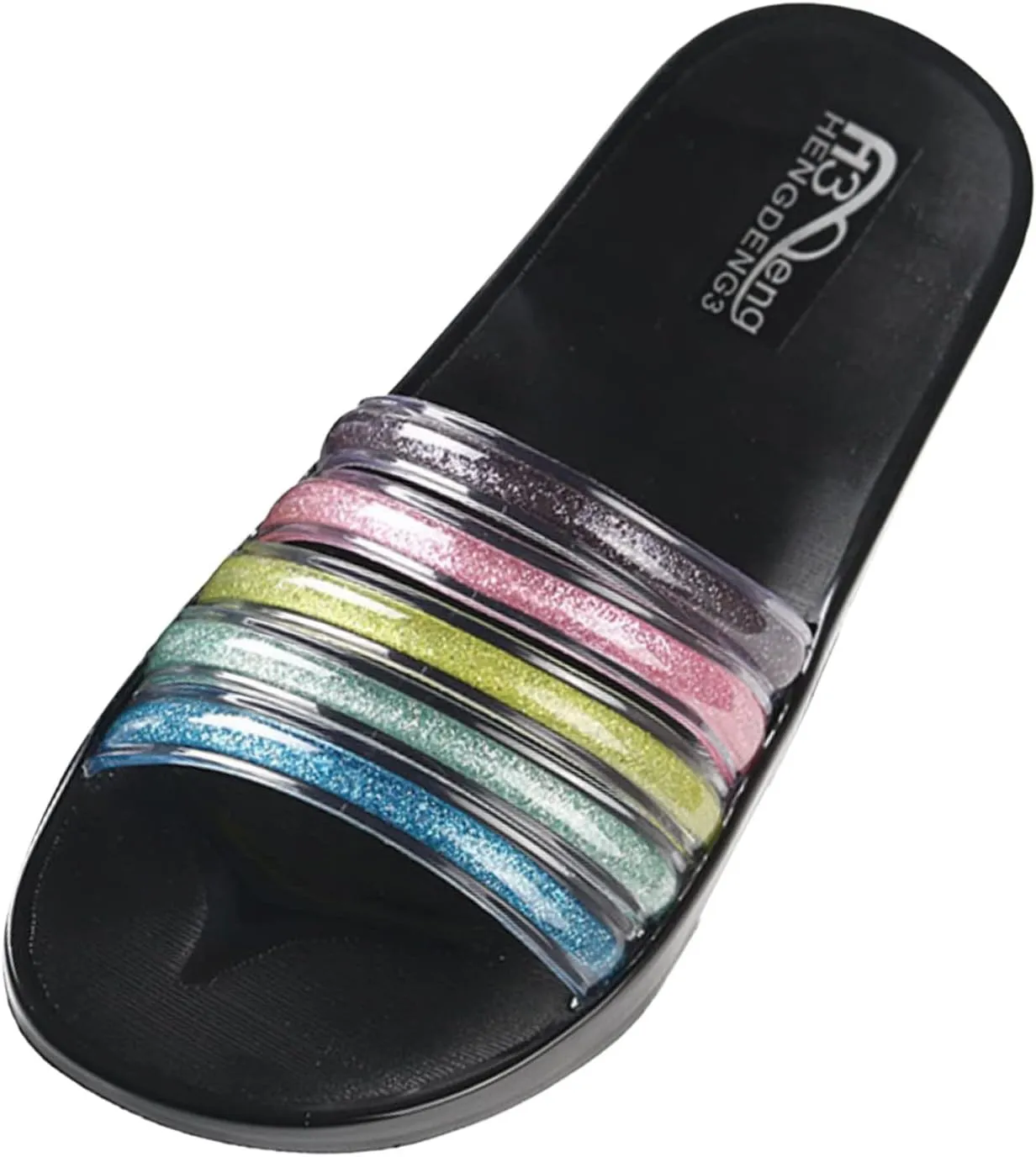 Women's Summer Fashion Slides Sandal Indoor Home Beach Non Slip Sandal Pillow Slippers Cloud Slippers for Women